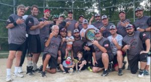 men's softball championship photo use