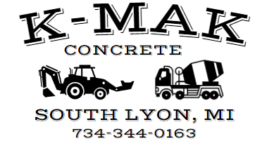 k mak concrete logo