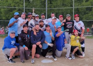 men's softball championship photo