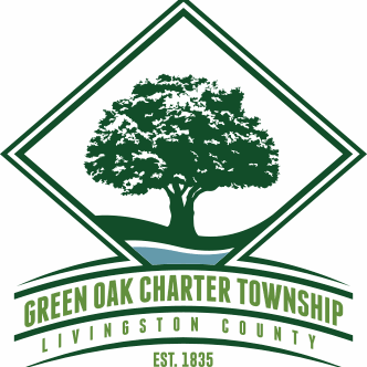 Green Oak Charter Township logo, Livingston County, est. 1835.