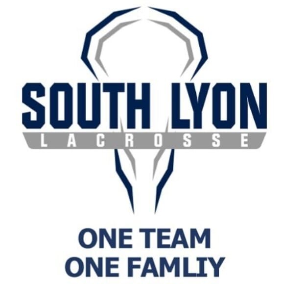 South Lyon Lacrosse logo, One Team One Family